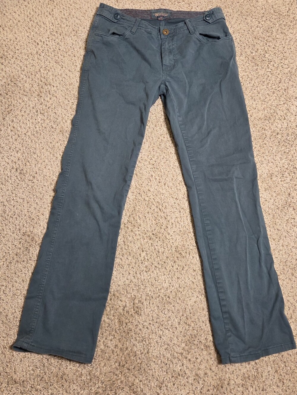 Gramicci Women's Pants Hiking Rock Climbing Outdoor Gorpcore Blue Green 6 / 31
